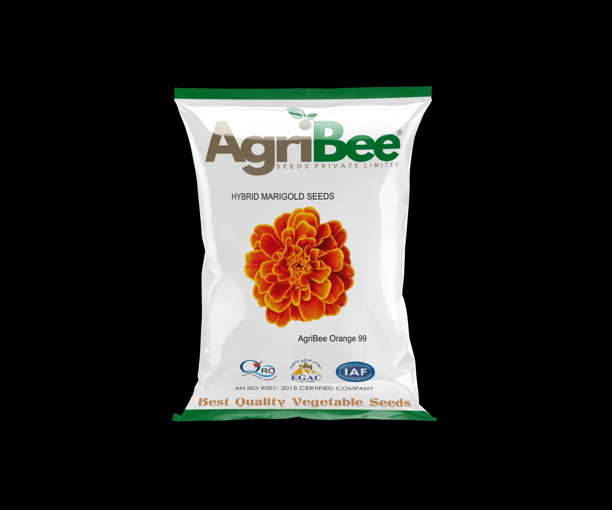 Marigold Seeds AgriBee Orange 99