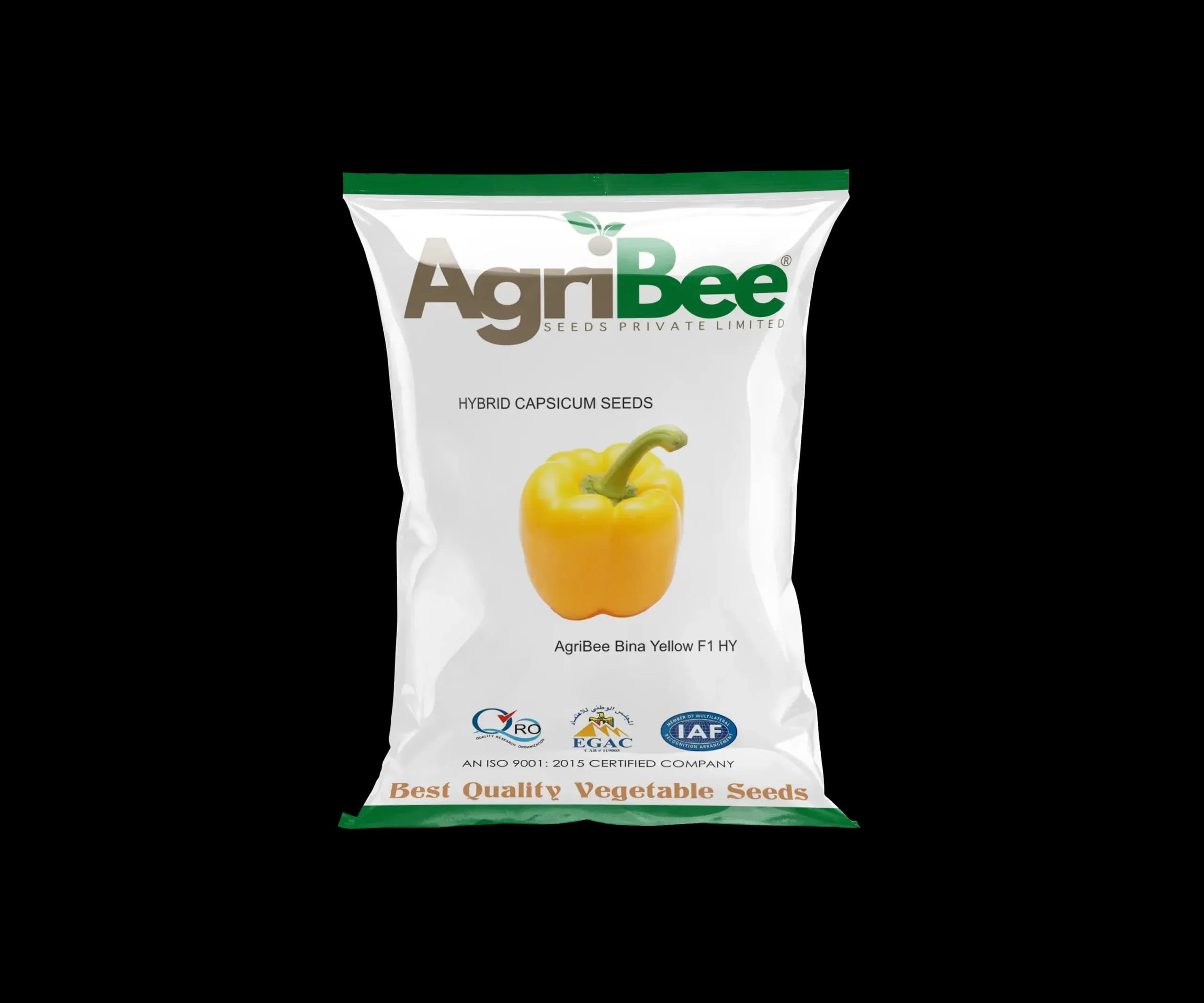Capsicum Seeds AgriBee Bina Yellow F1 HY