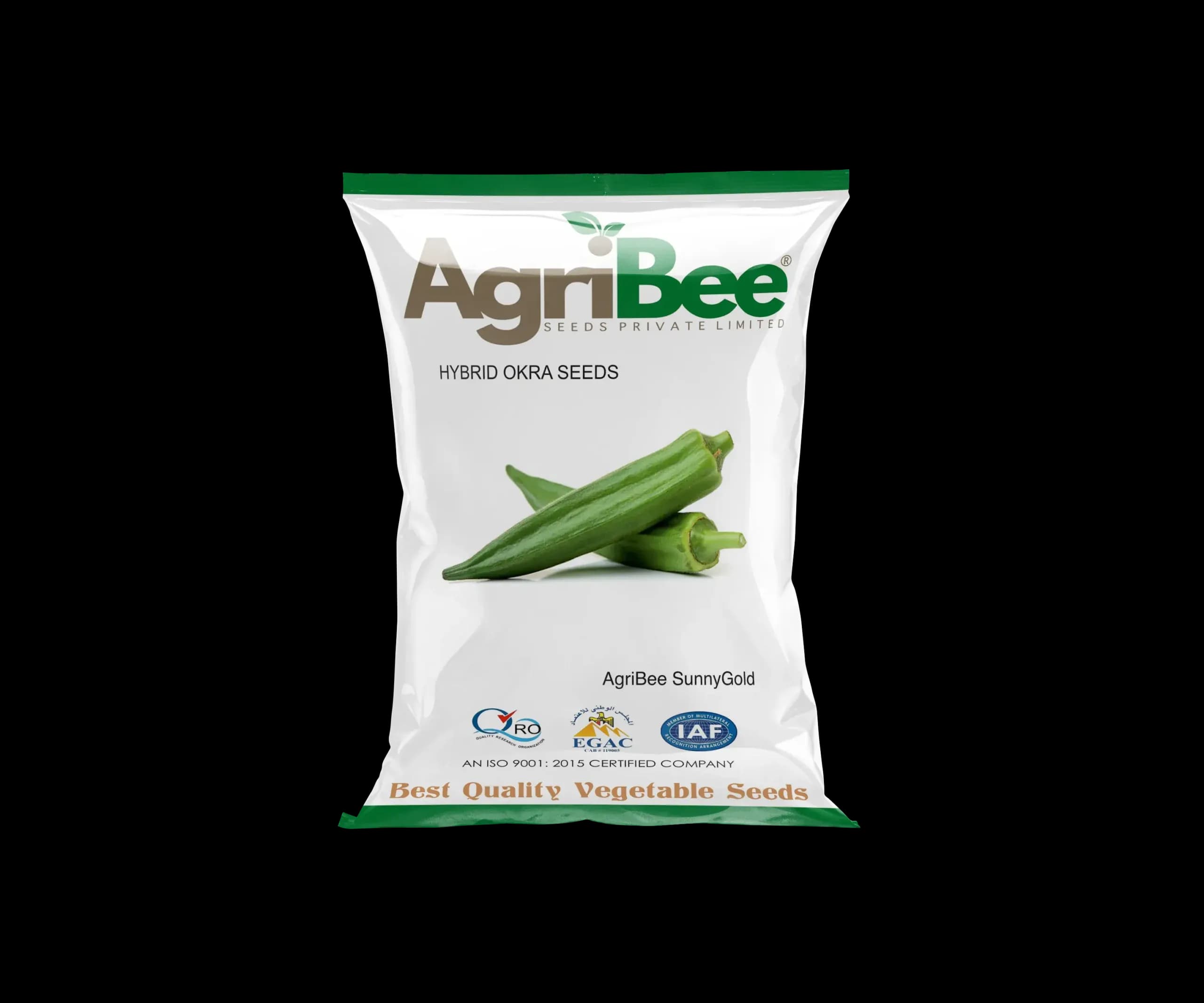Okra Seeds AgriBee SunnyGold